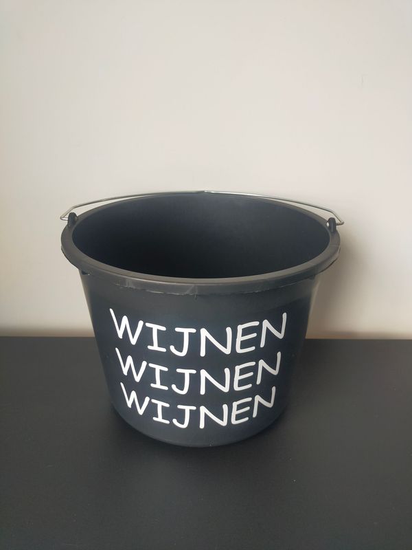 Kado emmer "Wijnen wijnen wijnen"