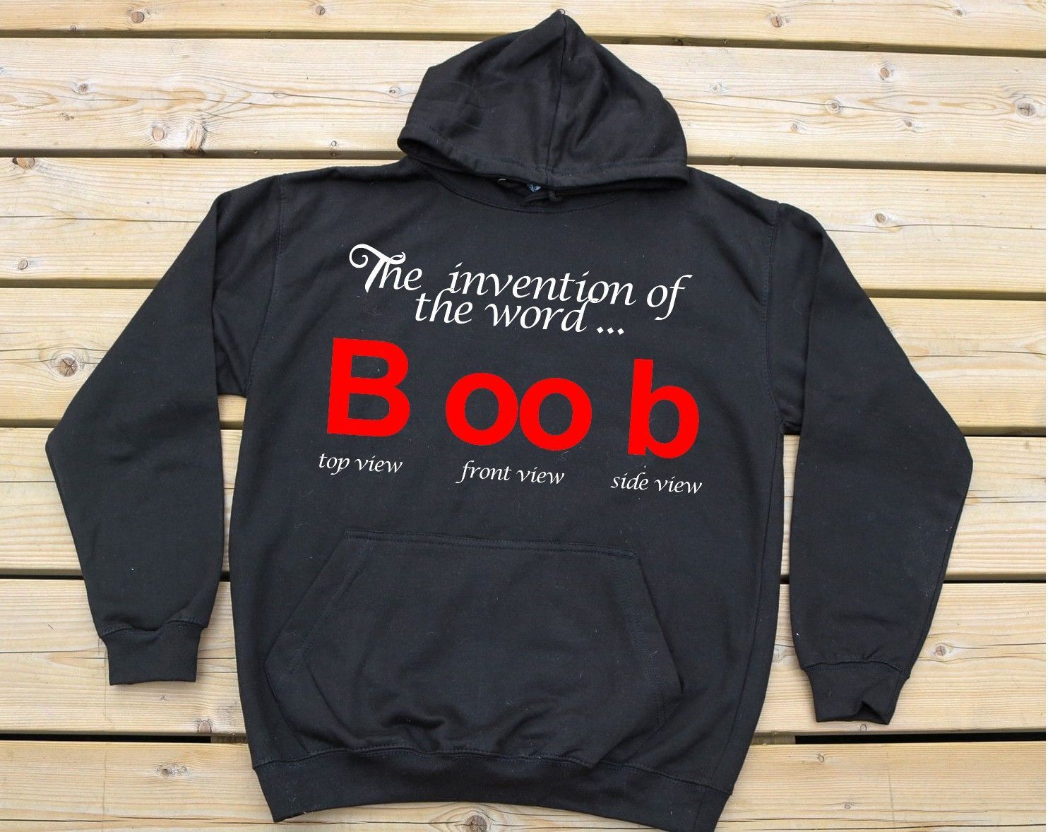 The invention of the word... Hoodie