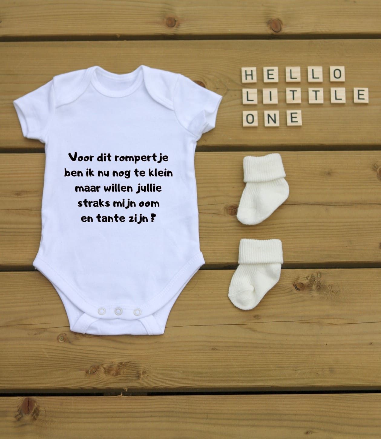 Rompertje  "Voor dit rompertje ben ik nog te klein"