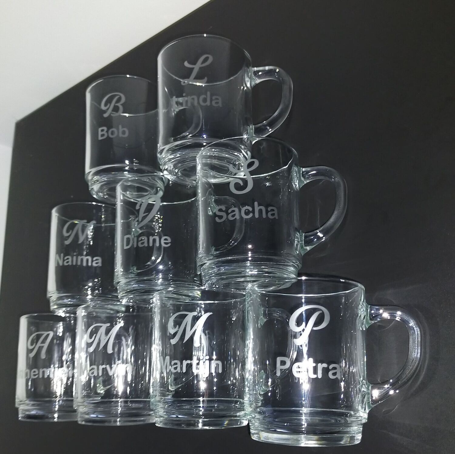 Glas met naam nr1 Glas met naam nr1