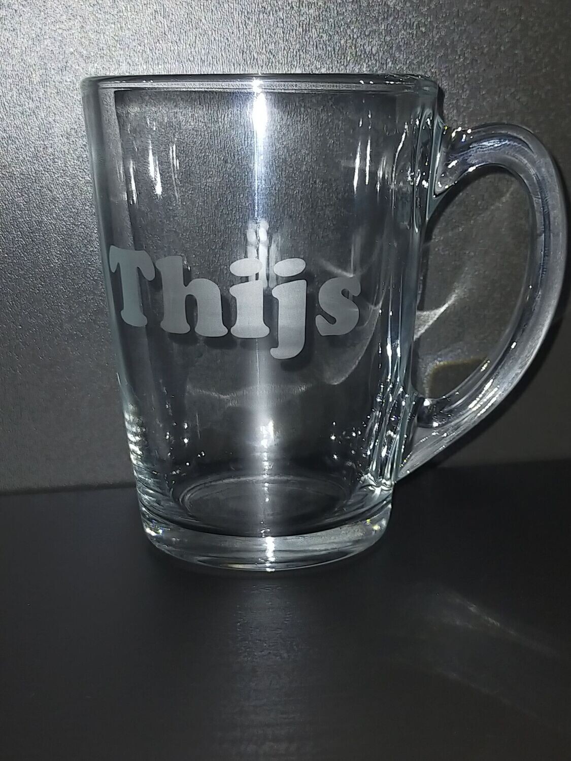 Glas met naam nr4 Glas met naam nr4