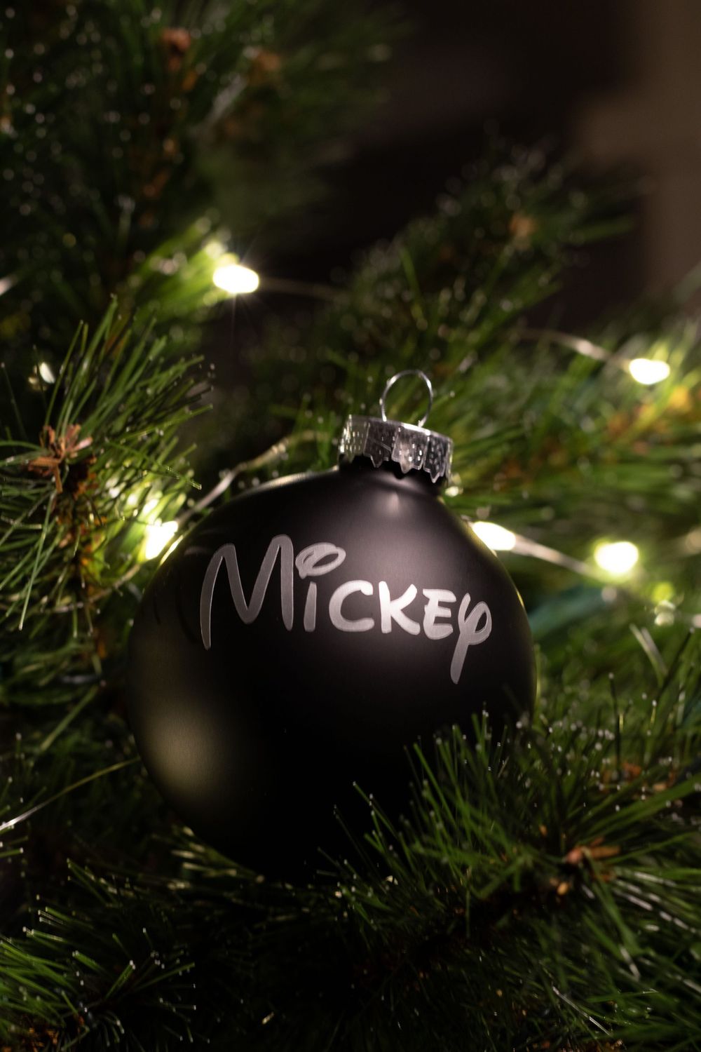 Gepersonaliseerde kerstbal Mickey Gepersonaliseerde kerstbal Mickey