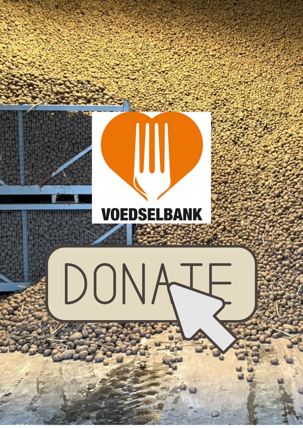 Zak doneren aan de voedselbank