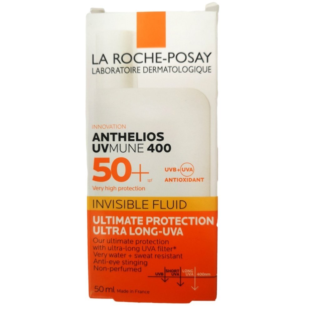 La Roche-Posay Anthelios UVMune 400 Invisible Fluid SPF50+ Sun Cream 50ml