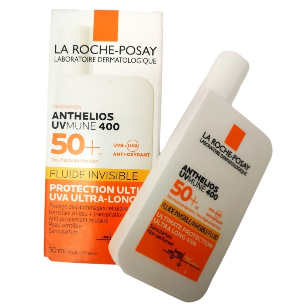 La Roche-Posay Anthelios UVMune 400 Invisible Fluid SPF50+ Sun Cream 50ml