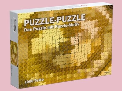 Puzzle-Puzzle, das erste Puzzle mit Puzzle-Motiv