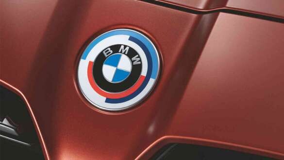 BMW M 50 Jahre Emblem für Motorhaube Ø 82mm