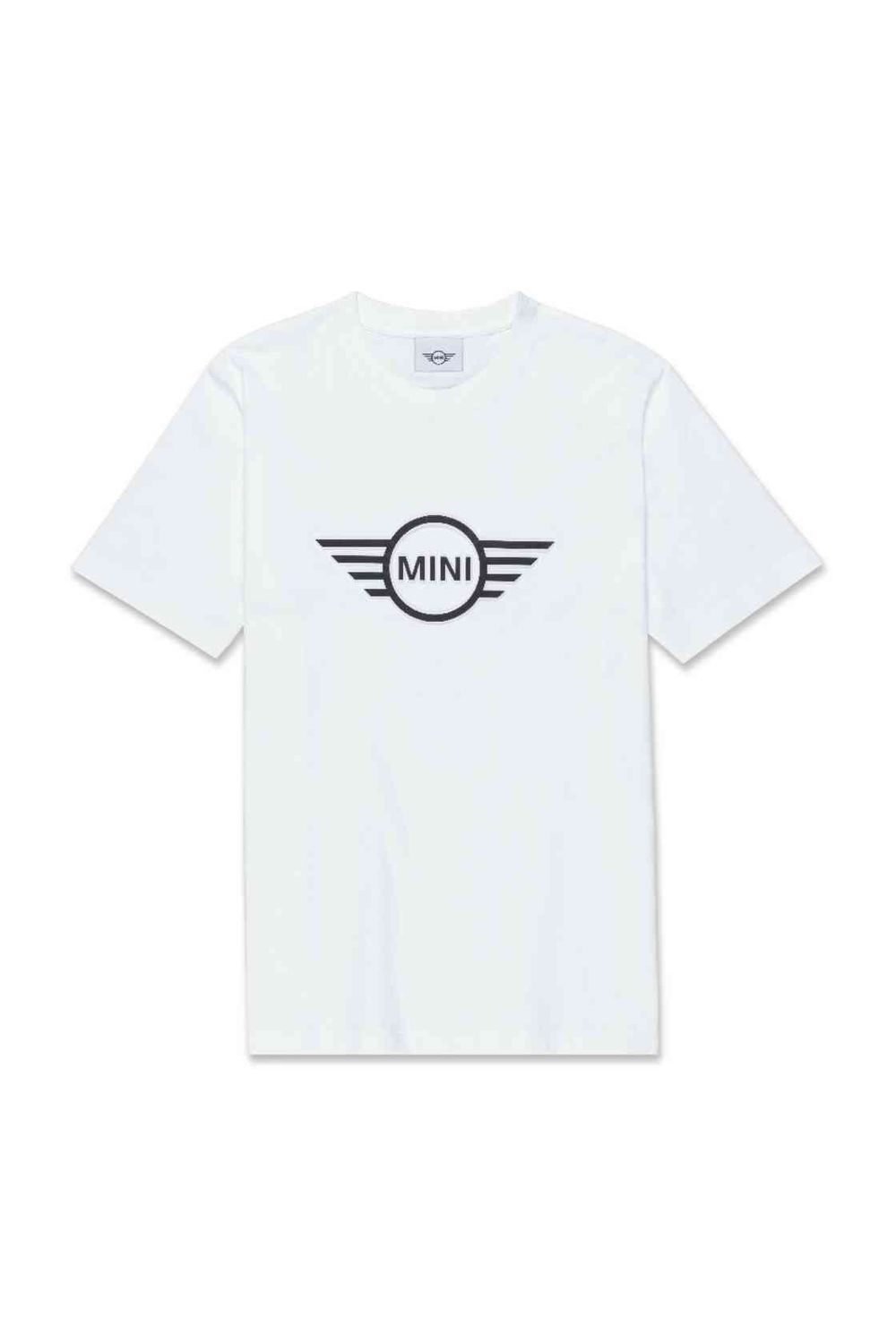 MINI T-Shirt Men&#39;s Wing Logo Embossed Weiss