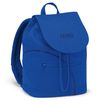 MINI Backpack Outline Print Blazing Blue