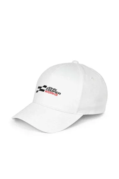 MINI JCW Logo Cap weiß