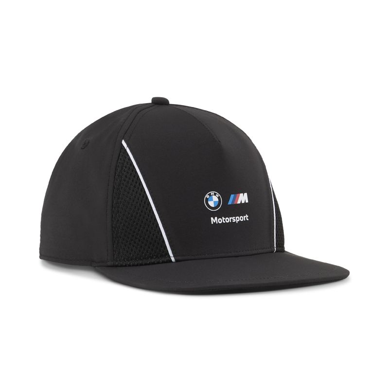 BMW MMS Flat Brim Cap, PUMA-Black