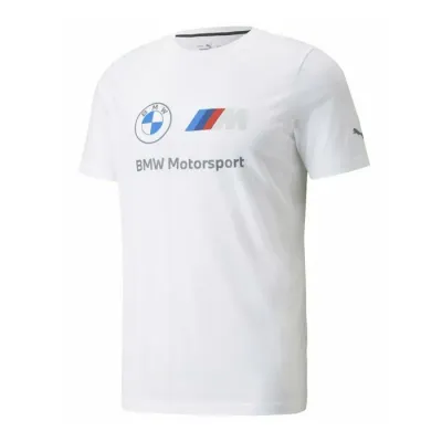 BMW M Motorsport Logo T-Shirt Herren Weiss