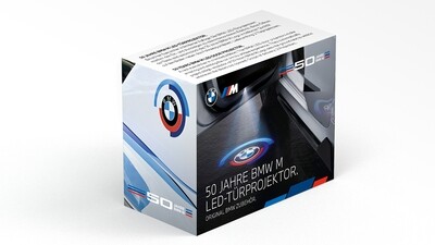 BMW M 50 Jahre LED-Türprojektoren