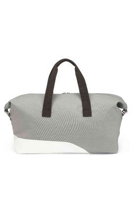 MINI Duffle Bag Car Face Detail Grey/White