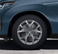 BMW Winterkomplettrad Doppelspeiche 903 Refined Silver 18 Zoll BMW X3 X3 G45 Preis Pro Rad