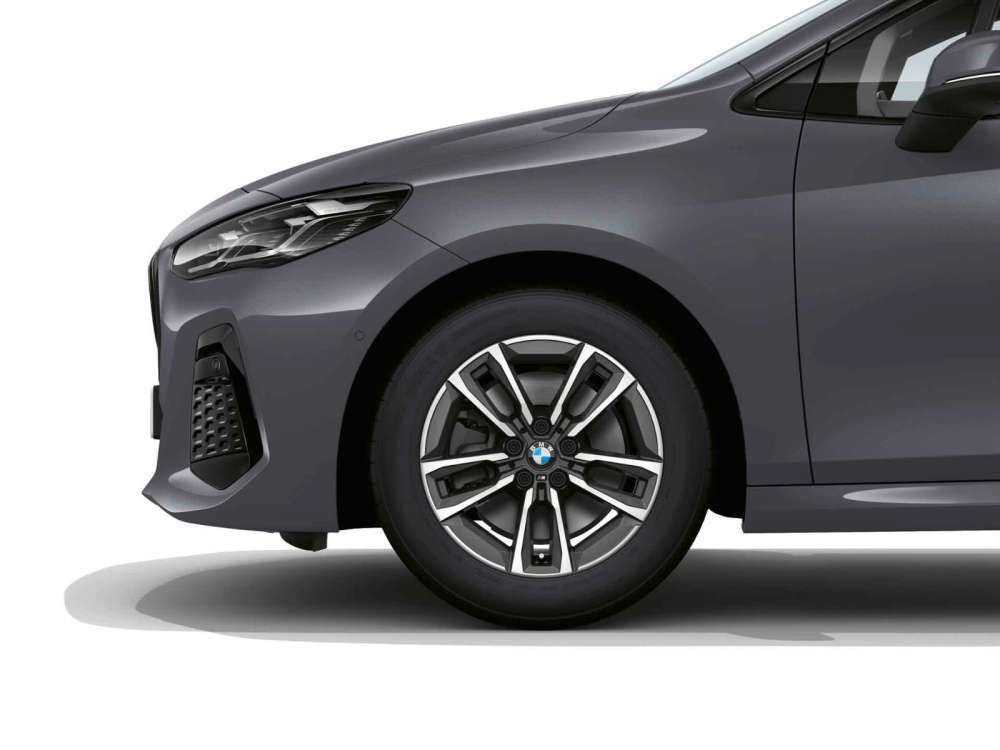 BMW Sommerkompletträder M Doppelspeiche 834 bicolor (gunmetal grey / glanzgedreht) 17 Zoll RDCi 2er U06 Preis Pro Rad