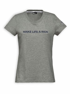T-Shirt Make Life a Ride Damen
