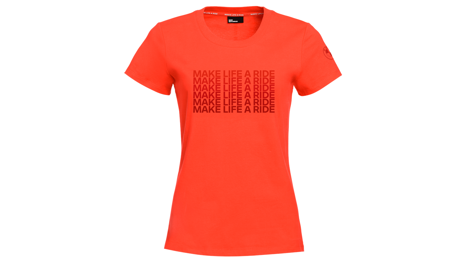 T-Shirt Make Life a Ride Damen