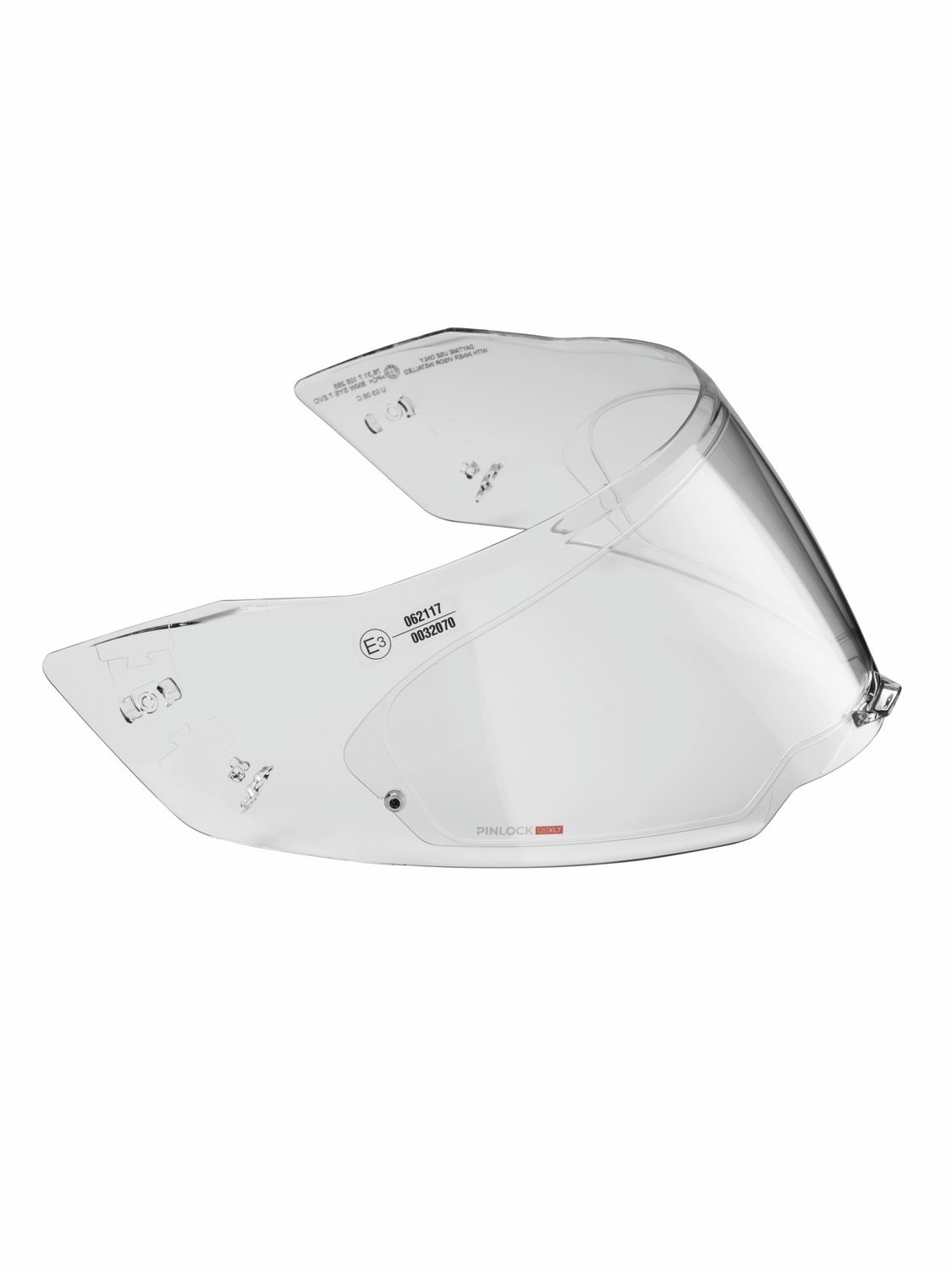 Kit Visier klar Helm System 7 EVO mit Pinlocksystem