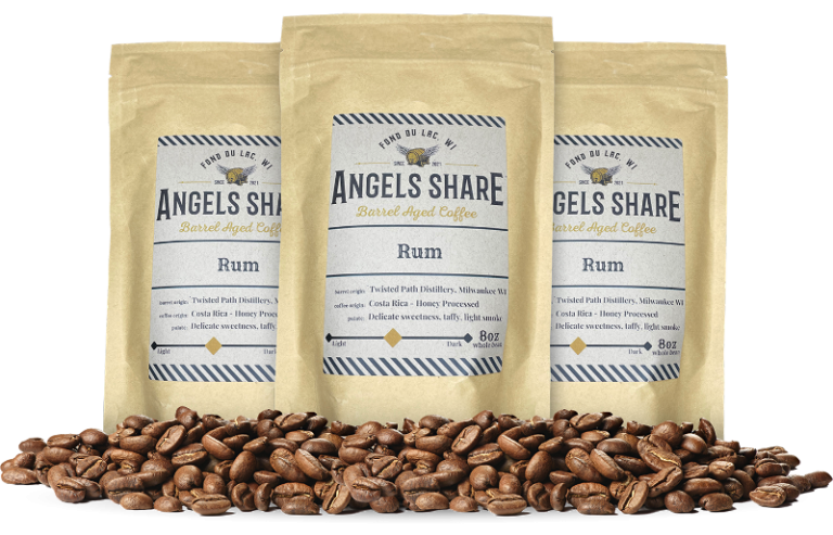Angels Share Coffee - Rum 12oz