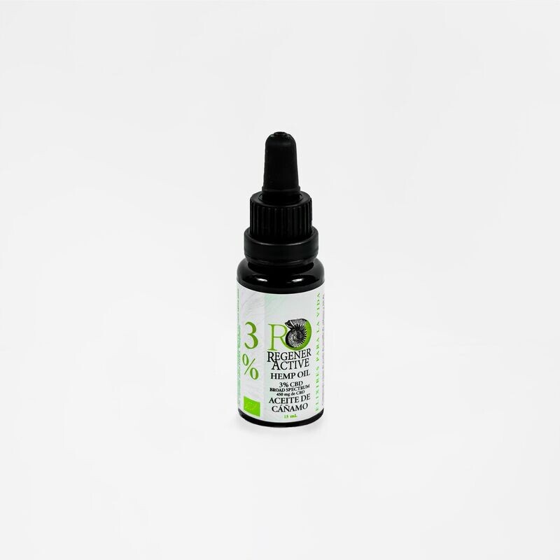 Aceite de cáñamo 3% CBD-Cannabidiol 15 ml