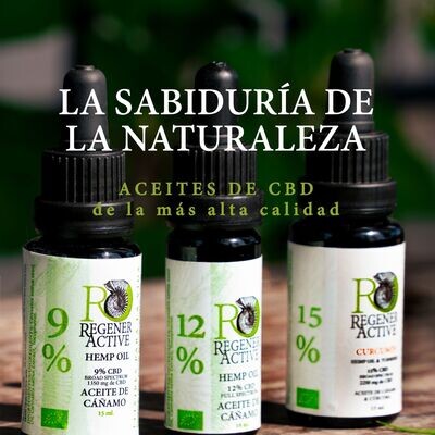 Aceites de Cáñamo con CBD - Cannabidiol