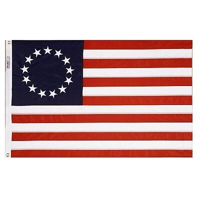 Betsy Ross 3x5 US flag by Annin Flagmakers