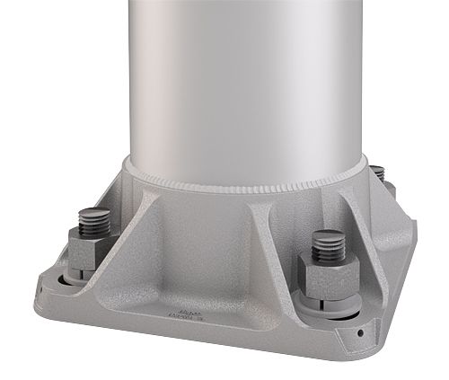 Shoe Base - Sold only with flagpole - Factory Welded - Priced at check out