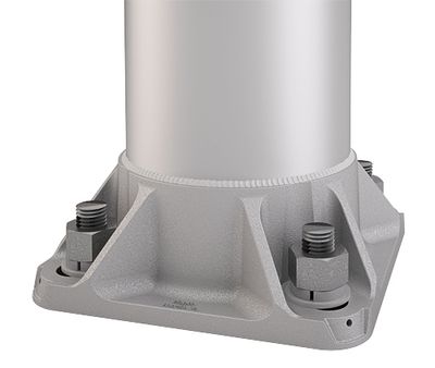 Shoe Base - Sold only with flagpole - Factory Welded - Priced at check out