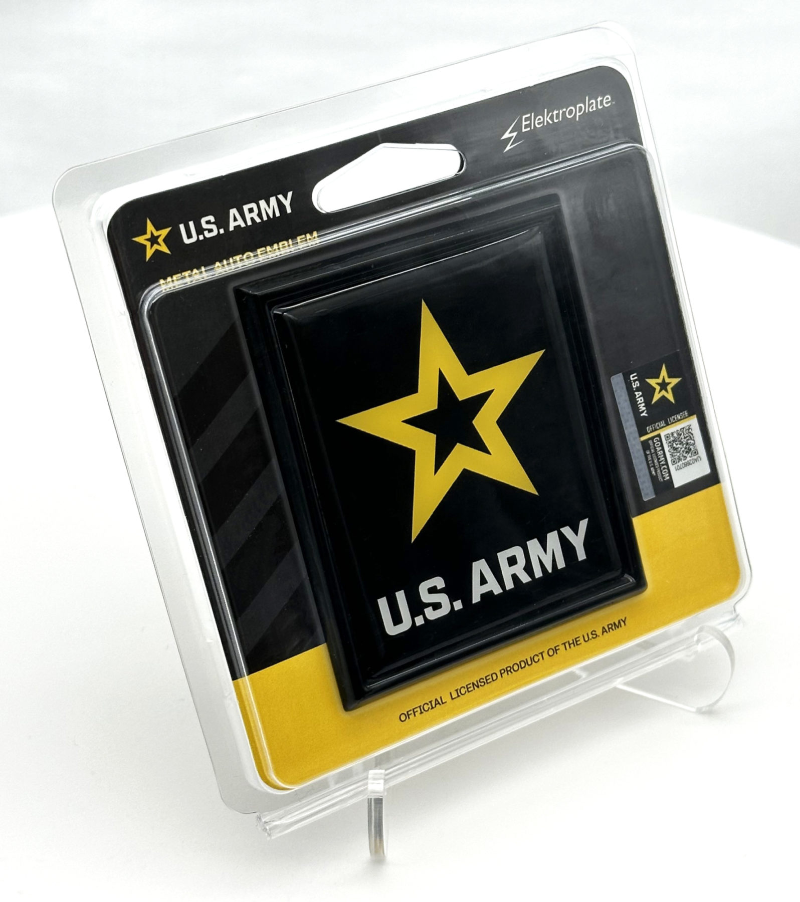 U.S. Army Metal Chrome Emblem