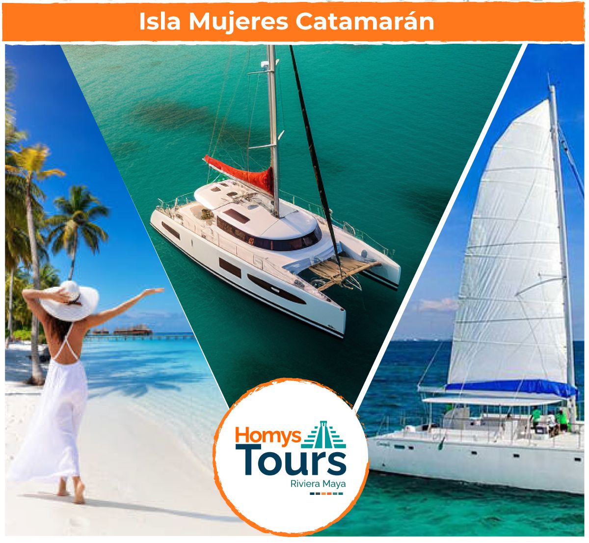 Isla Mujeres Catamarán 108 USD