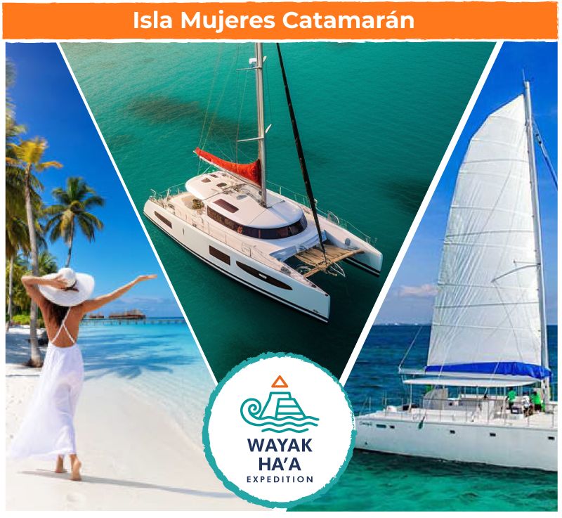 Isla Mujeres Catamarán $108 USD