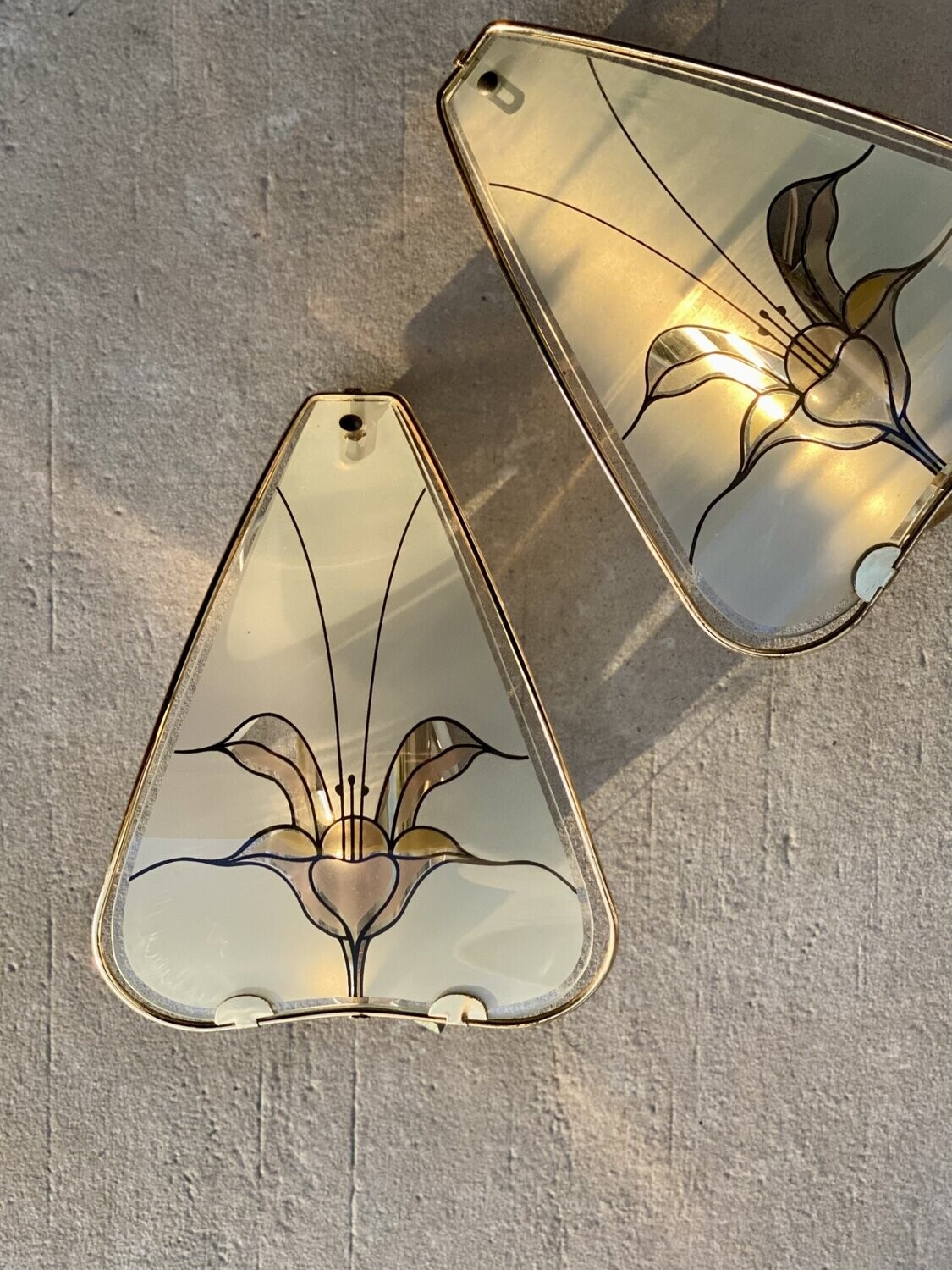 Paire d'appliques
