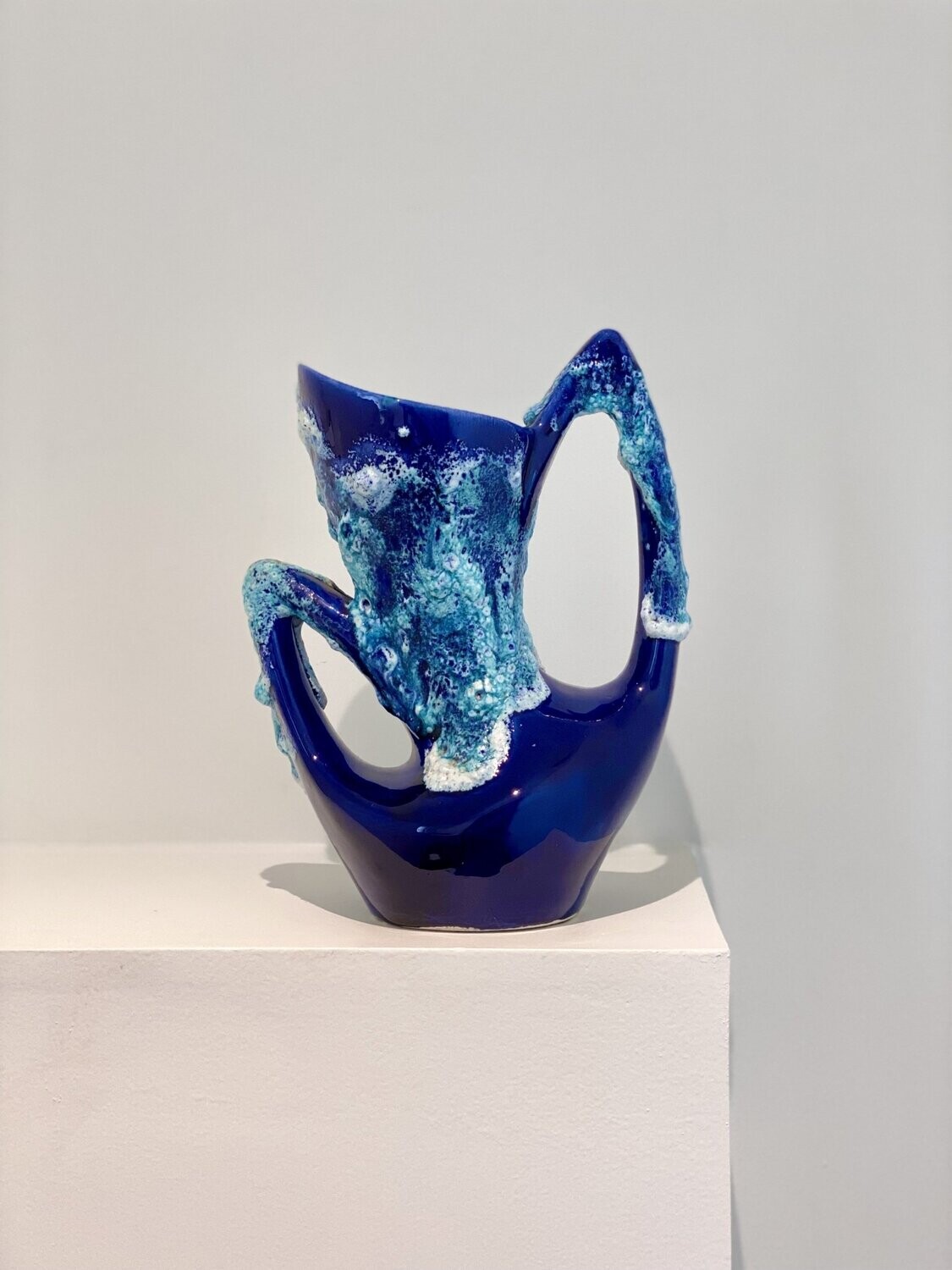 Vase de style Vallauris - écume