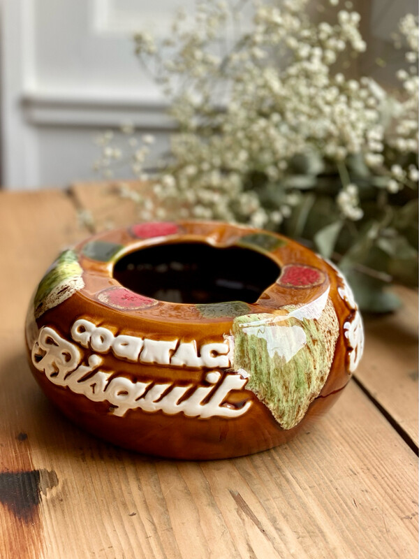 Cendrier Bisquit Cognac - Céramiques Ricard