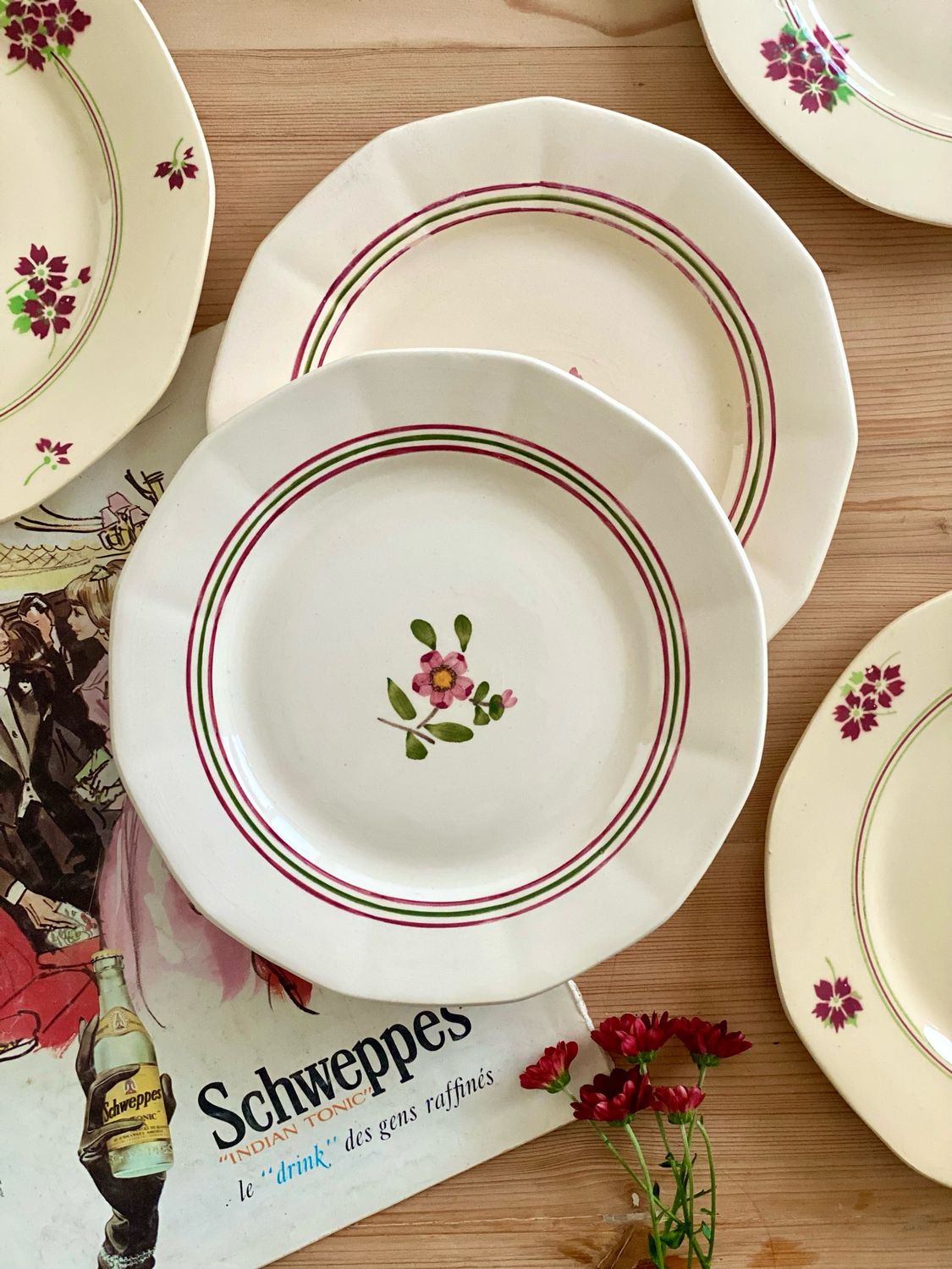 2 assiettes "Armelle" - Sarreguemines