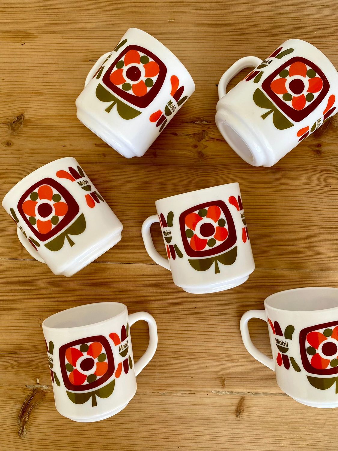 6 tasses Mobil - Arcopal