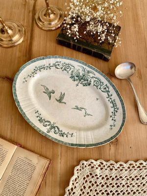 Plat moyen format "Marie Antoinette" - Gien