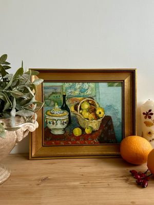 Tableau Nature morte - d'après Paul Cézanne