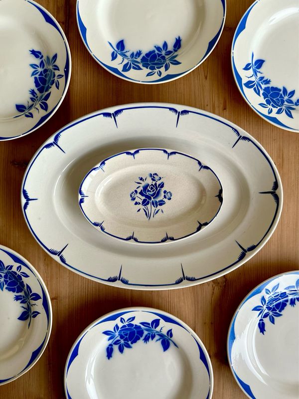 Duo de plats de service - Badonviller