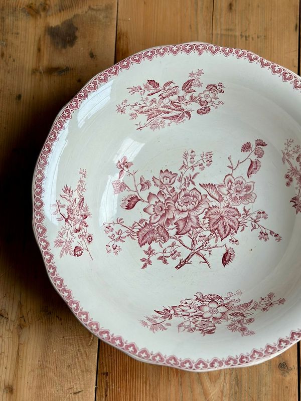 Saladier "Bouquets" - Creil & Montereau