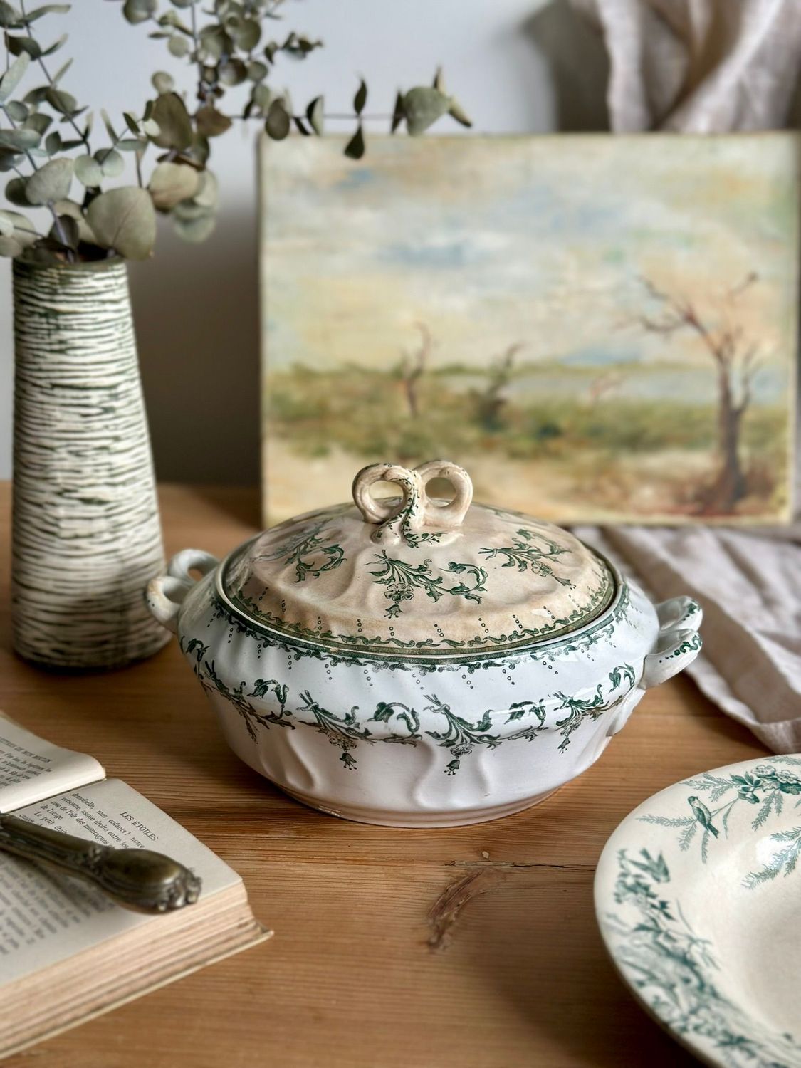 Soupière / Légumier "Chantilly" - Longwy