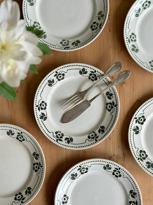 6 assiettes "2215" - Badonviller
