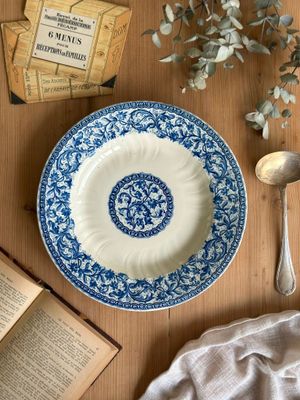 Plat de service "Rouen" - Gien