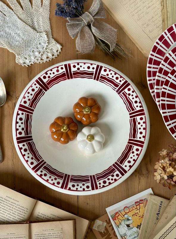 Plat rond "Medard" - K&G Luneville