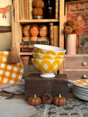 Grands bols style Grands bols style "Nappe" - Sarreguemines