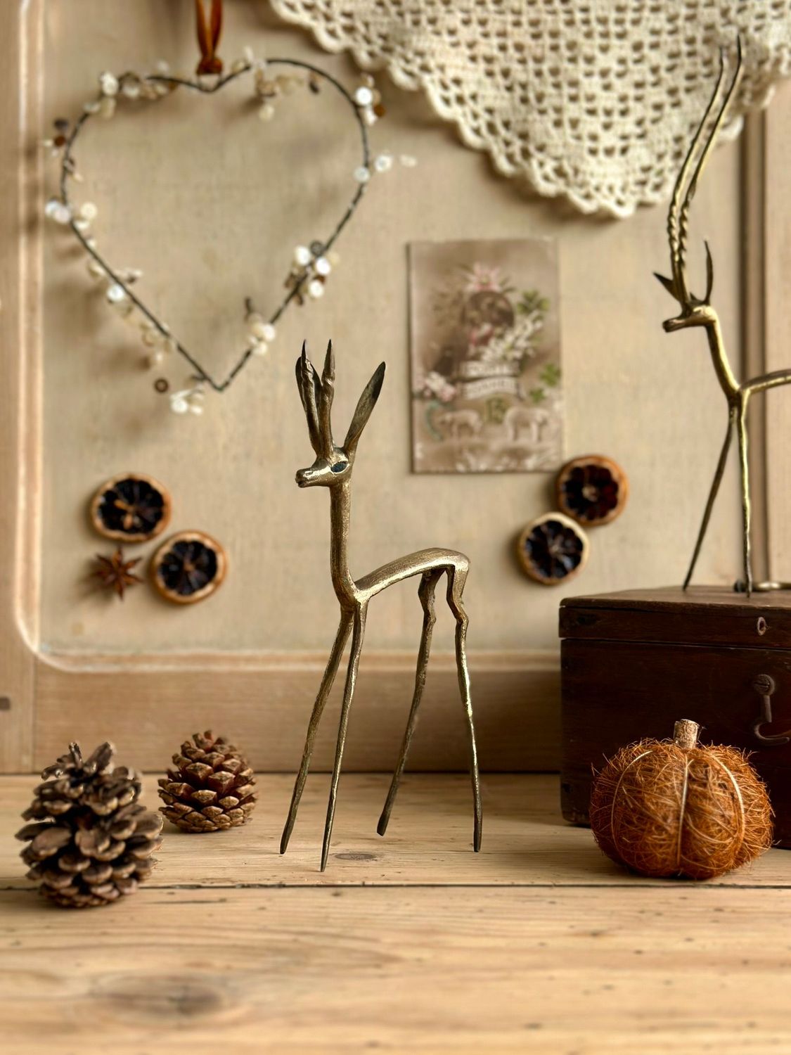 Sculpture zoomorphe - Gazelle - n°1 Sculpture zoomorphe - Gazelle - n°1