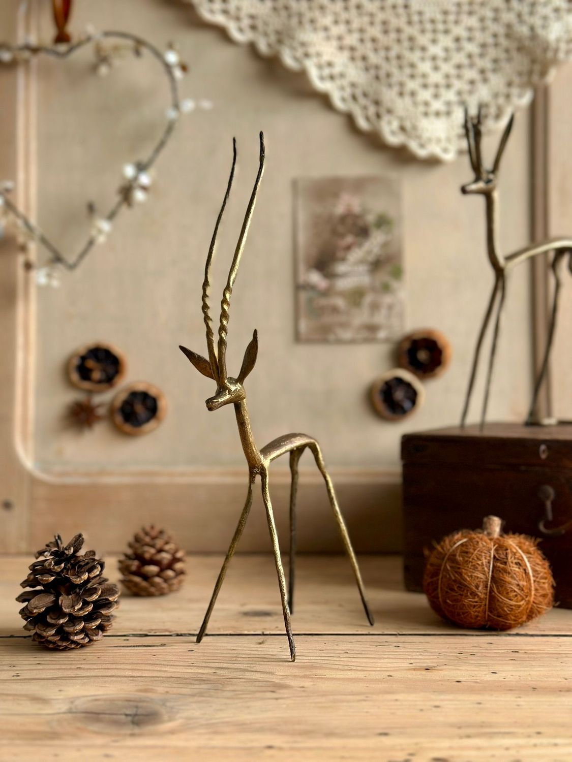 Sculpture zoomorphe - Antilope - n°2