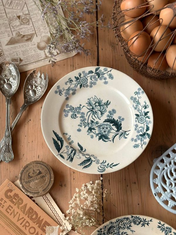 Assiette montée "Ycho" - Longwy