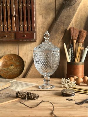 Bonbonnière en verre